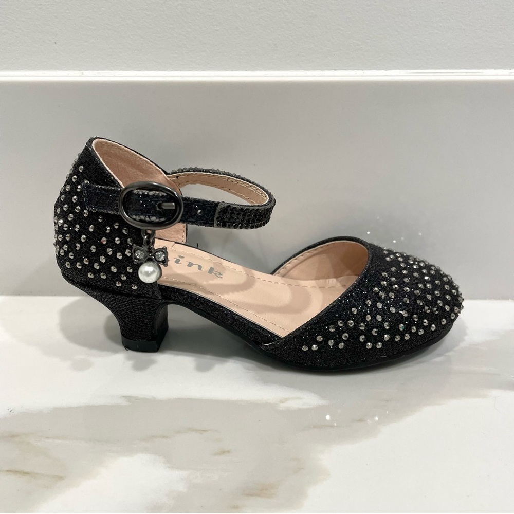 NEW Link Jemma Glitter Rhinestone Formal Dress Heels (size 9)
